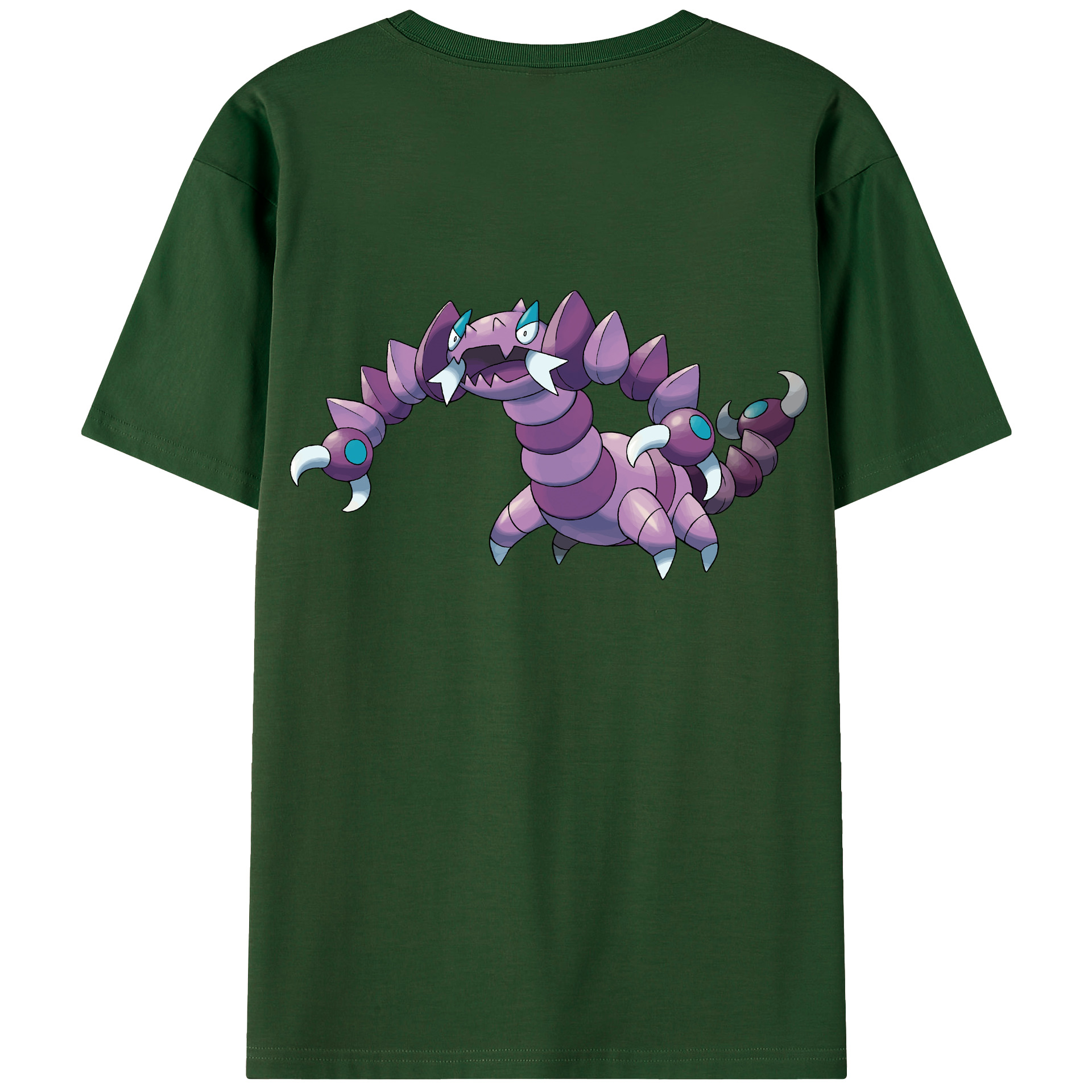 （画像用） ポケットモンスター Pokémon 綿100％半袖Tシャツ（背面プリント）